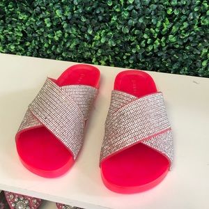 Gianni bini pink slides